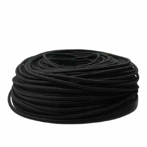 CABLE TEXTIL 2x0.75 NEGRO xmt.